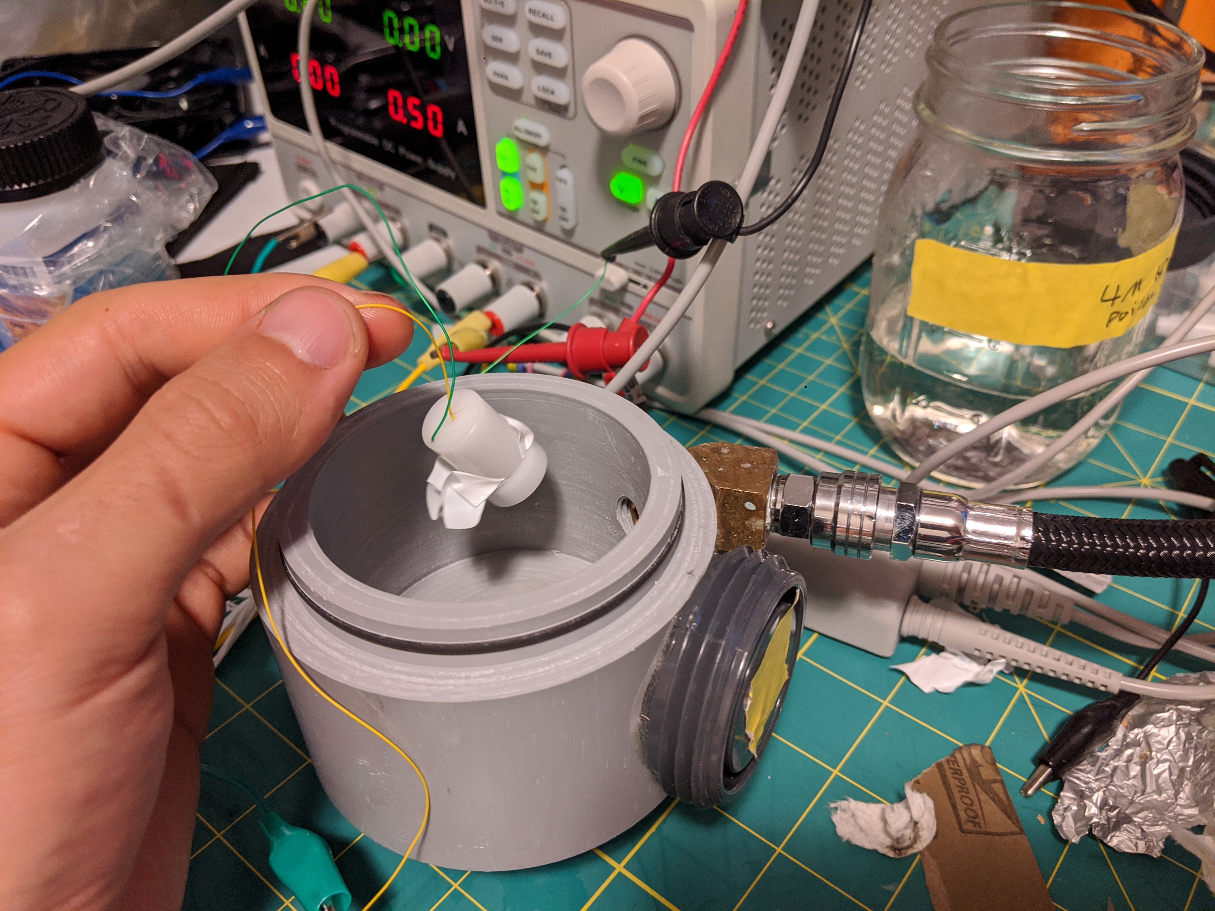 DIY Polarographic Oxygen Sensor: Fabrication – AyLo